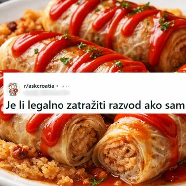 Sarma s kečapom i pitanje na Redditu