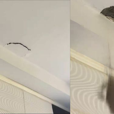 Pad žbuke sa stropa zbog susjedovih radova