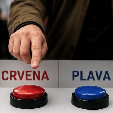 Dilema oko crvenog i plavog gumba