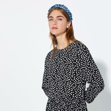 Crna verzija popularne haljine na točkice - 6