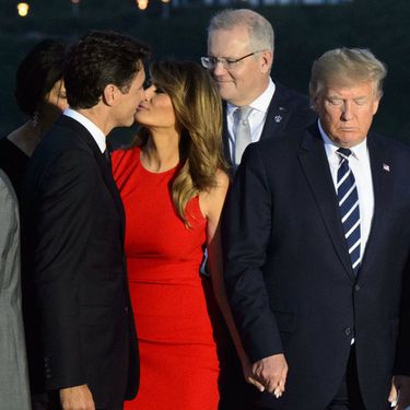 Justin Trudeau i Melania Trump srdačno su se pozdravili