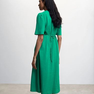 Haljina iz Manga od mješavine lana - 2