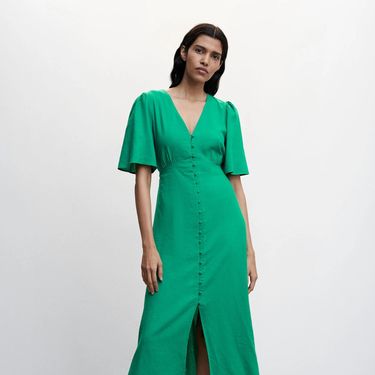 Haljina iz Manga od mješavine lana