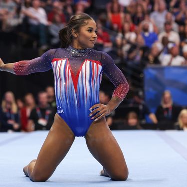 Američka gimnastičarka Jordan Chiles na Olimpijskim igrama u Parizu 2024. - 6