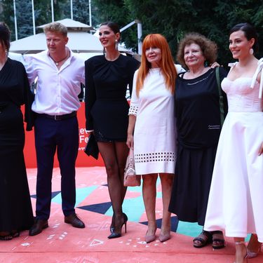 Bojana Gregorić Vejzović na SFF-u s ekipom filma Backup