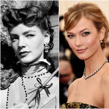 Lauren Bacall i Karlie Kloss