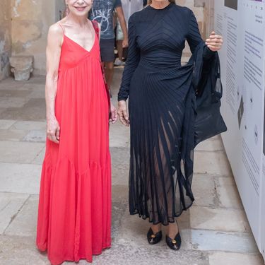 Đurđa Tedeschi na premijeri predstave Oluja