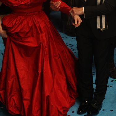 Meryl Streep i Stanley Tucci na setu filma