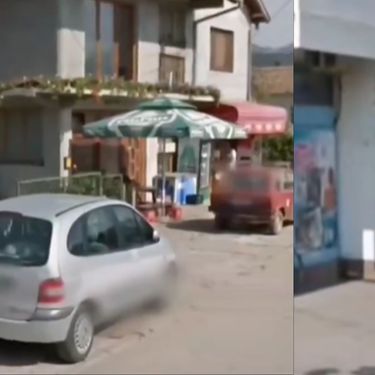 Snimke ulica Bele Palanke u Srbiji