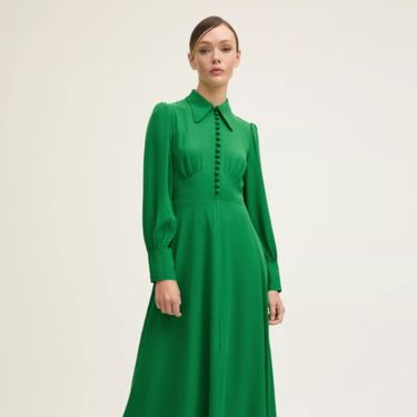 Zelena haljina Harley brenda LK Bennett