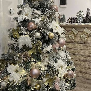 Božićno uređenje kuće Marije Ričko iz okolice Ludbrega