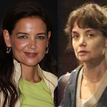 Katie Homes sa i bez šminke