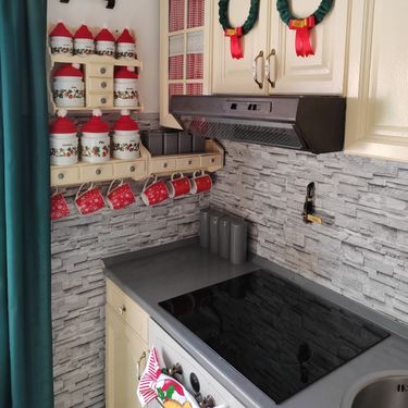 Božićno uređenje kuhinje Snježane Seleš Ex Kramar