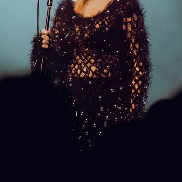 Trudna Natali Dizdar u haljini dizajnerice Katarine Matulin na koncertu u Boogaloou - 1