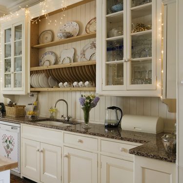 Božićne lampice u kuhinji