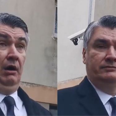 Zoran Milanović s posebnim izrazom lica pri odgovaranju na pitanje