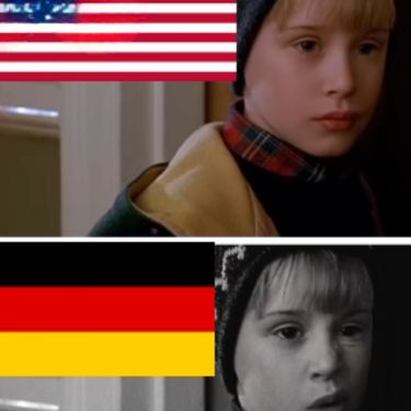 Isječak iz filma Sam u kući, na raznim jezicima