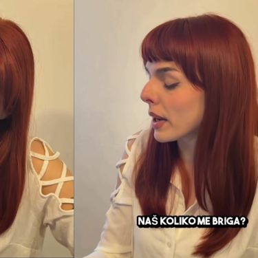 Nora Ćurković u božićnom skeču