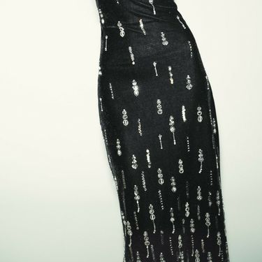 Zara baršunasta crna haljina s aplikacijama, 49,95 eura - 1