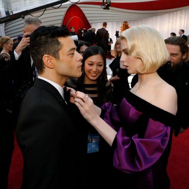 Rami Malek na 91. dodjeli nagrada Oscar imao je problema s leptir-mašnom - 4