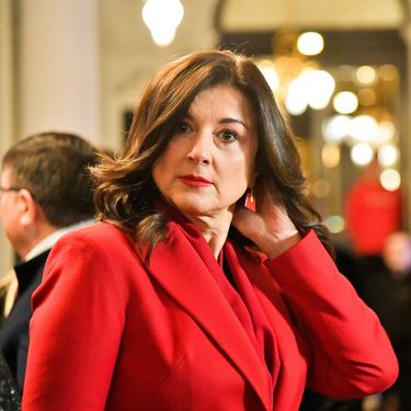 Sanja Musić Milanović u crvenoj haljini