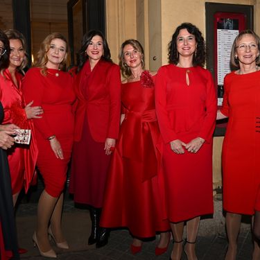 Sanja Musić Milanović u crvenoj haljini