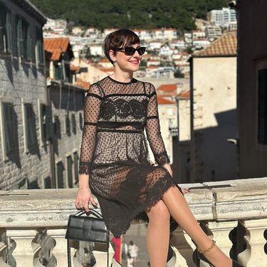 Irena Pecotić u prozirnoj haljini i štiklama Jimmy Choo - 1