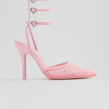 Štikle iz Bershke s kopčama u obliku srca - 3