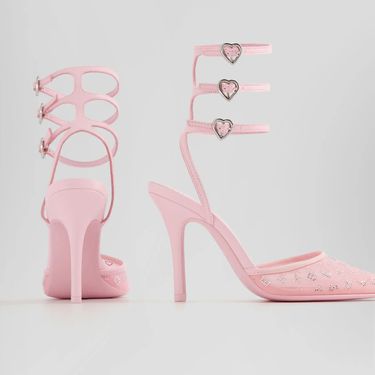 Štikle iz Bershke s kopčama u obliku srca - 4