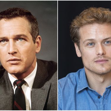Paul Newman i Sam Heughan