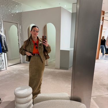 Kombinacija Adriane Ćaleta-Car s komadima od brušene kože