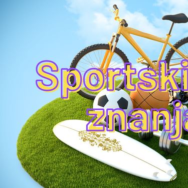 Rekviziti raznih sportova i naslov kviza