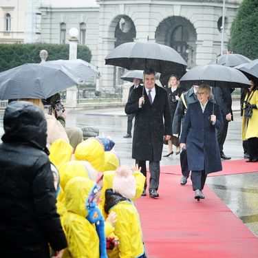 Sanja Musić Milanović sa suprugom Zoranom Milanovićem boravi u službenom posjetu Republici Sloveniji - 1