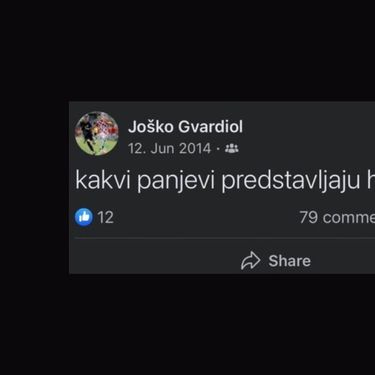 Fanovi Dore prisjetili se objave Joška Gvardiola