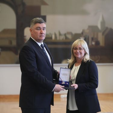 Hrvatska nogometna reprezentacija u Uredu predsjednika