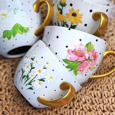 Brend Porcelanija ima prelijepo oslikane šalice i ostalo posuđe - 9