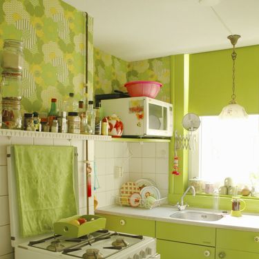 Kuhinja u zelenoj boji - 8