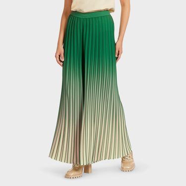 Palazzo plisirane hlače brenda Marc Cain - 3