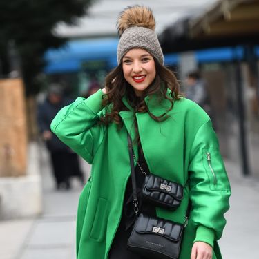 Zagrebačko street style izdanje u zelenom kaputu