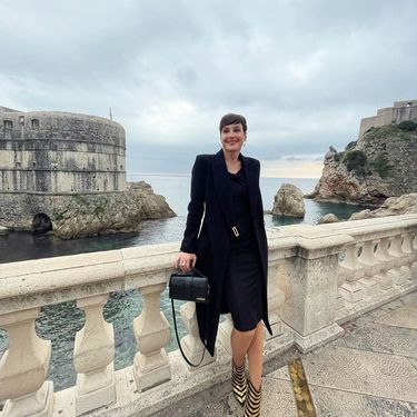 Irena Pecotić u zlatno-crnim gležnjačama - 4