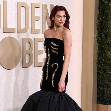 Dua Lipa na dodjeli Zlatnih globusa