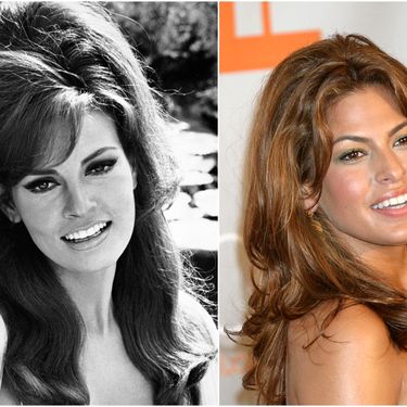 Raquel Welch i Eva Mendes
