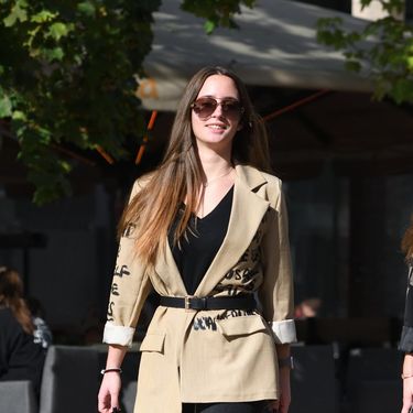 Kominacija sakoa i skinny traperica na zagrebačkim ulicama - 5