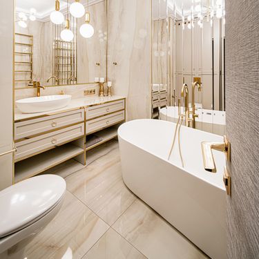 Zlatna boja u kupaonici - 11