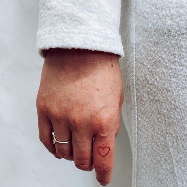 Minimalističke tetovaže s motivom srca
