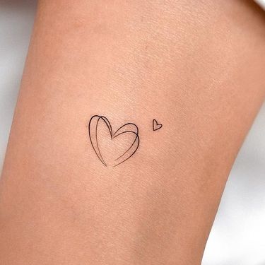 Minimalističke tetovaže s motivom srca