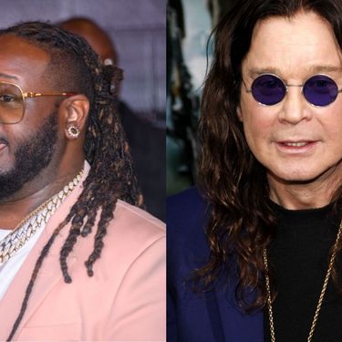 pjevači t pain i ozzy osbourne jedan pored drugog