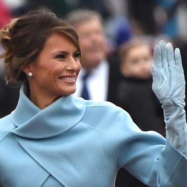 Melania Trump na inauguraciji Donalda Trumpa 2017.