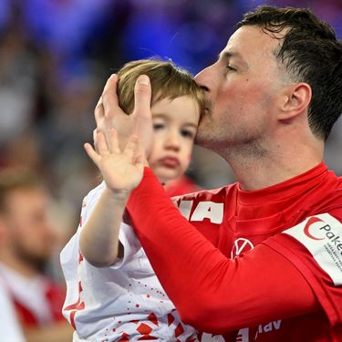 Domagoj Duvnjak i sin Jure