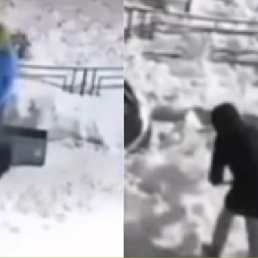 Svađa oko parkinga u snijegu